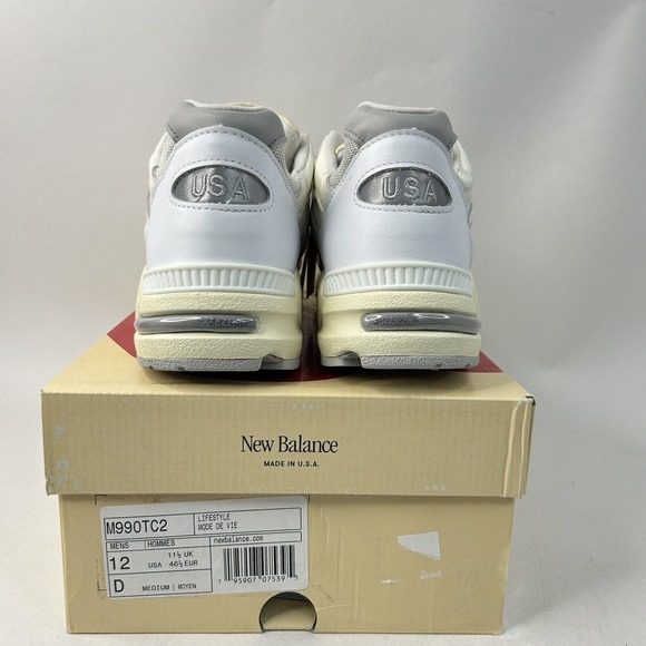 New Balance x Teddy Santis Shoes 990v2 “Sea Salt” 2024 - Picture 4 of 5